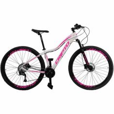 Bicicleta Aro 29 Cripto 27v Alivio Freio Hidraulico Trava k7, 17", Bra