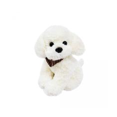 Cachorro Branco 34Cm - Pelúcia