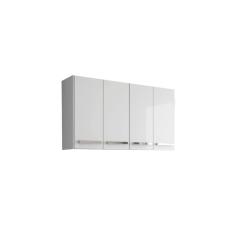 Armario Aereo De Cozinha Com Prateleira 4 Portas Georgia