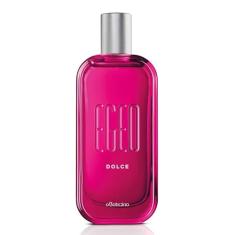 OBoticário Egeo Dolce, Perfume Feminino, Rosa, 90ml, Fragrância Floral Frutal