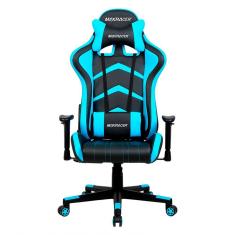 Cadeira Gamer MaxRacer Aggressive Azul