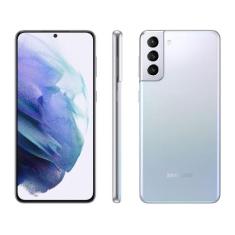Smartphone Samsung Galaxy S21+ 256GB Prata 5G 8GB RAM 6,7" Câm. Tripla