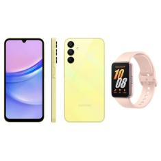 Smartphone Samsung Galaxy A15 6,5 128GB - Verde Claro + Smartband Sams