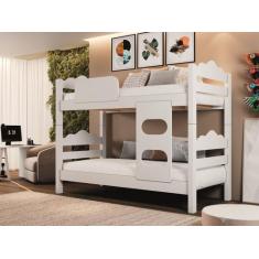 Beliche Kenia Vira 2 Camas Solteiro Super Reforçada -Extrado Madeira- 