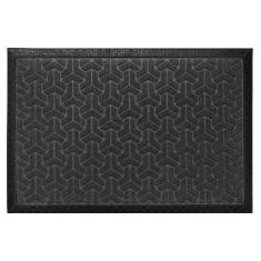 Tapete Capacho Waterkap Residencial 40cm X 60 Grafite Kapazi