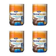 Kit 4X Nutra Senior Adulto 50+ Diabetics Care Complemento Alimentar 80