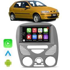 Kit Multimidia Android 7 Pol Fiat Palio 2001 a 2013 Carplay GPS - E-Ca