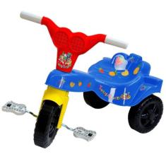 Triciclo Infantil Tico Tico Frutti Azul Vermelho - Kepler