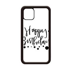 Capa Happy Birthday Gifts Blessing Best Wishes para iPhone 12 Pro Max para Apple Mini Mobile Case