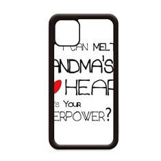 Capa I Can Melt My Grandma's Heart Nana para iPhone 12 Pro Max para Apple Mini Mobile Case Shell