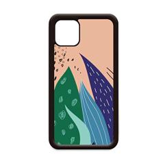 Capa para celular Apple Mobile com estampa de plantas abstratas para iPhone 11 Pro Max