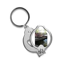 Cortador de unhas Willow and Prow Art Deco, tesoura de aço inoxidável