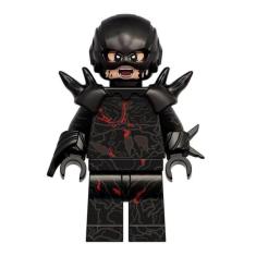 Boneco Blocos De Montar Flash Negro