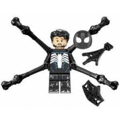 Boneco Blocos De Montar Peter Parker Venom Homem Aranha