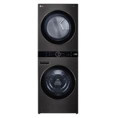 WashTower™ AI DD™ Máquina que Lava e Seca 17kg, 220V - Aço Escovado Preto - WK17BS6A