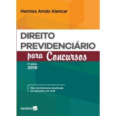 Livro - Direito previdenciário para concursos - 6ª edição de 2019
