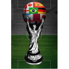 Quebra-Cabeça Exclusivo Copa Do Mundo 300 Peças - Reidopendrive