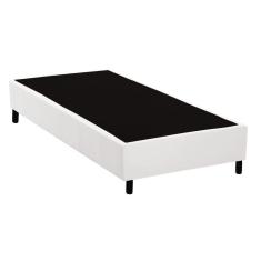 Cama Box Base Solteiro Universal Courano White (88X188X20) - Costa Rica