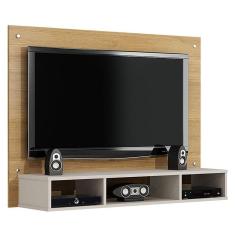Painel Para Tv Atena Cinamomo Off White - Valdemóveis