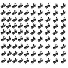 Kit 90 Spot Trilho Perfilado Eletro calha Par20 Bulbo OL2 - Hiperlight