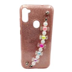 Capa Capinha para Samsung Galaxy a11 tela 6.4 com pulseira Decorativa 
