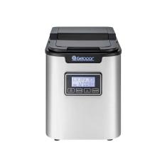 Máquina de Gelo Gelopar GMGD-15 Portátil Inox C/ Display 12kg