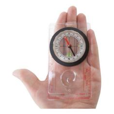 Bússola Portátil Militar Com Cordão Mapa Ntk