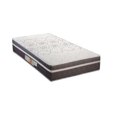 Colchão Solteiro Ortopédico Orthoface Vip Euro Pillow D28 88x188x30cm Marrom Polar