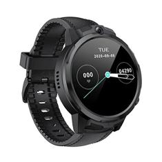 Relógio Smartwatch NAMOFO 4g gps relógio inteligente câmera dupla smartwatch dial chamada música 3gb + 32gb 1080mah esportes rastreador monitor de freqüência cardíaca silicone cintas (Preto)