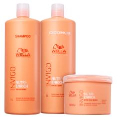 Kit Wella Invigo Nutri-Enrich Salon Trio (3 Produtos)