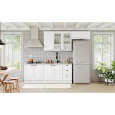 Cozinha Modulada Americana com 5 Peças Branco HP - Henn