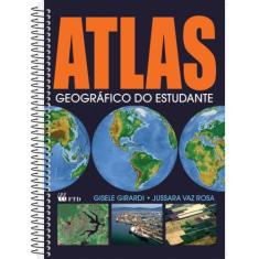Livro Atlas Geografico Do Estudante 160Pgs - F.T.D.