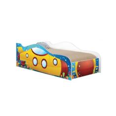 Cama Infantil Premium Kids submarino amarelo