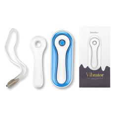Vibrador Intuitivo com Estojo de Carregamento e 7 Velocidades - Rabbitow Elegant Vibrator, Erotic Point, Branco