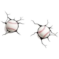 Luminária 3D Light Fx Bolas De Baseball Par