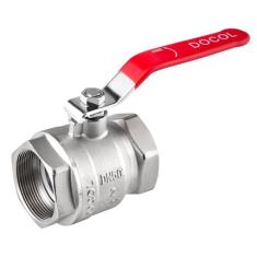 Válvula de Esfera com Alavanca Vermelha Docol 2"