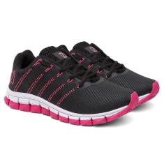 Tenis Feminino Gmm Shoes Titanium Academia Caminhada Esporte Dia a Dia-Feminino
