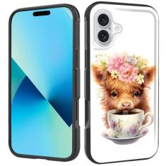 ZQLPLZR Capa magnética para iPhone 16 Plus, [compatível com MagSafe] [proteção contra quedas de grau militar] Capa de telefone resistente à prova de choque para iPhone 16 Plus de 6,7 polegadas 2024,