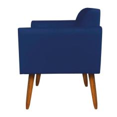 Namoradeira Marisa Suede Azul Marinho