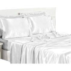 Lençol Sublime Casal 4 Peças Branco - Decor.All