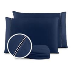 Jogo de Lençol Várias Peças Tecido Acetinado Micropercal 400Fios Fronh