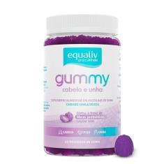 Gummy Cabelo e Unha (60 gomas), Único