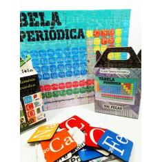 Kit Tabela Periódica jogo da memória 15 pares + quebra-cabeça 300 peça