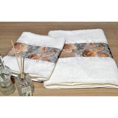 Jogo de Toalhas Banho e Rosto - Passarinhos