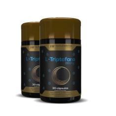 2x L-TRIPTOFANO COM MARACUJA 860MG 30CAPS HF SUPLEMENTOS