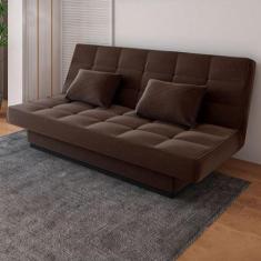 Sofá Cama Andradas 3 Lugares Mamflex Tabaco