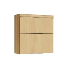 Armário Aéreo Cozinha Modulado Marquesa Com 2 Portas Basculante 80 Cm Nature