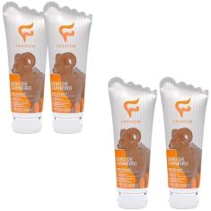 Creme Esfoliante Fashion Sebo de Carneiro Bisnaga 200ml Kit 4 Unidades