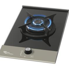 Fogao Cooktop Fischer 1 Boca Tripla Chama Platinium Gas Mesa