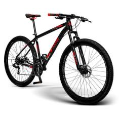 Bicicleta 29 GTS M1 Freio a Disco 21 Marchas TSI Ride New, 17, Preto, 